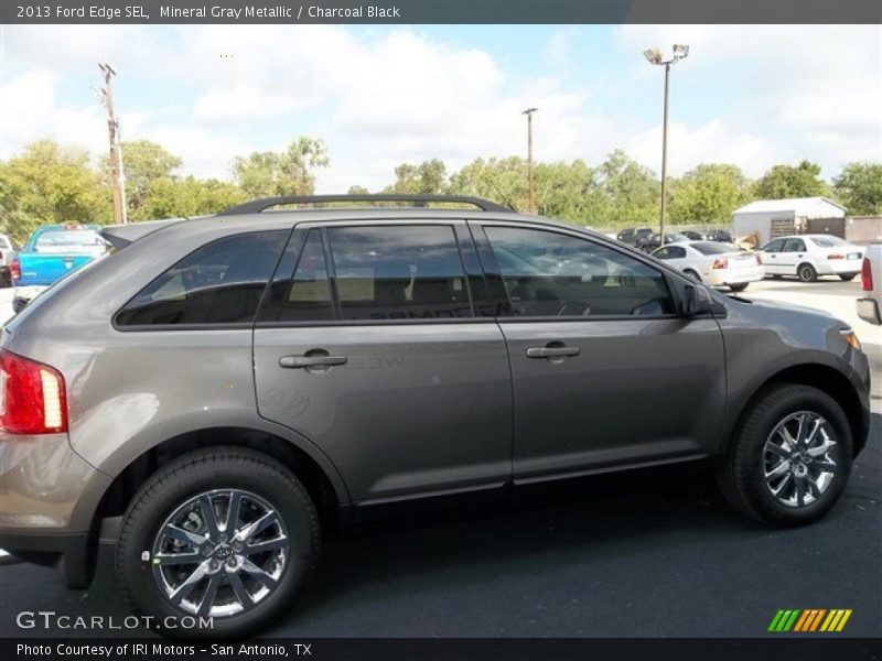 Mineral Gray Metallic / Charcoal Black 2013 Ford Edge SEL