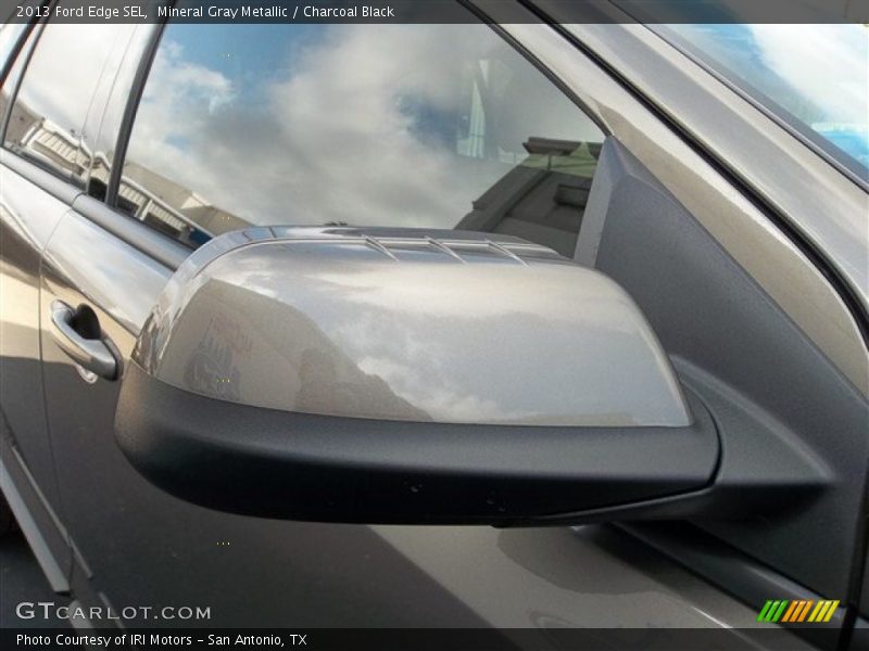 Mineral Gray Metallic / Charcoal Black 2013 Ford Edge SEL