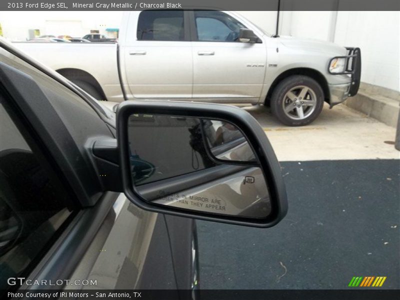 Mineral Gray Metallic / Charcoal Black 2013 Ford Edge SEL