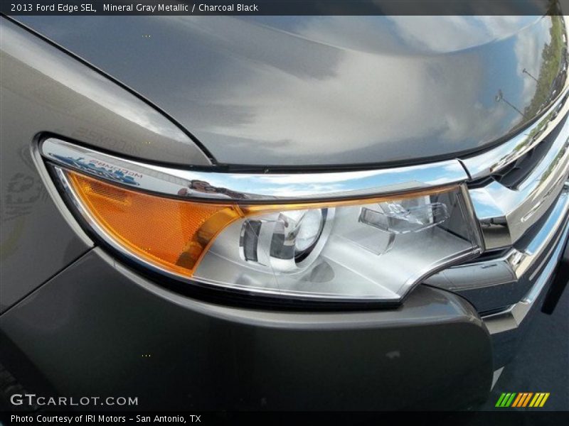 Mineral Gray Metallic / Charcoal Black 2013 Ford Edge SEL