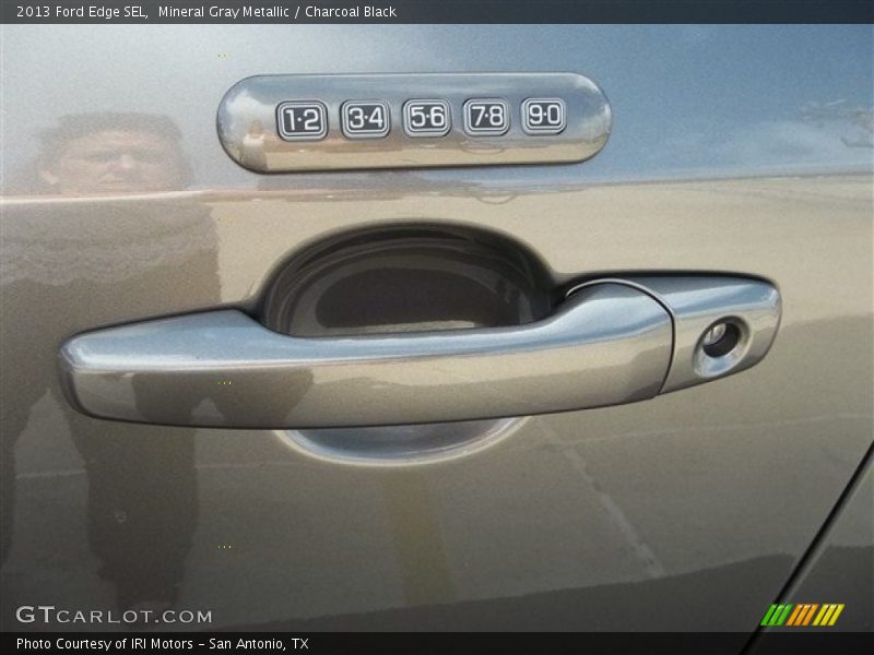 Mineral Gray Metallic / Charcoal Black 2013 Ford Edge SEL