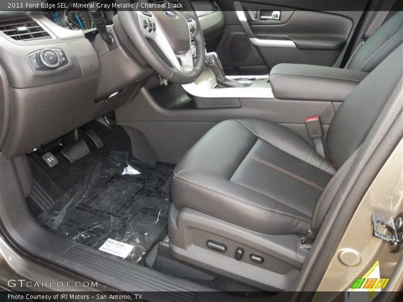 Mineral Gray Metallic / Charcoal Black 2013 Ford Edge SEL