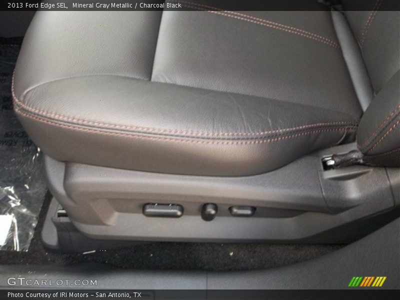 Mineral Gray Metallic / Charcoal Black 2013 Ford Edge SEL