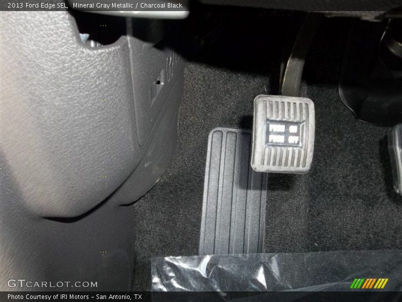 Mineral Gray Metallic / Charcoal Black 2013 Ford Edge SEL