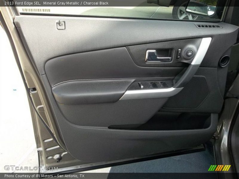 Mineral Gray Metallic / Charcoal Black 2013 Ford Edge SEL