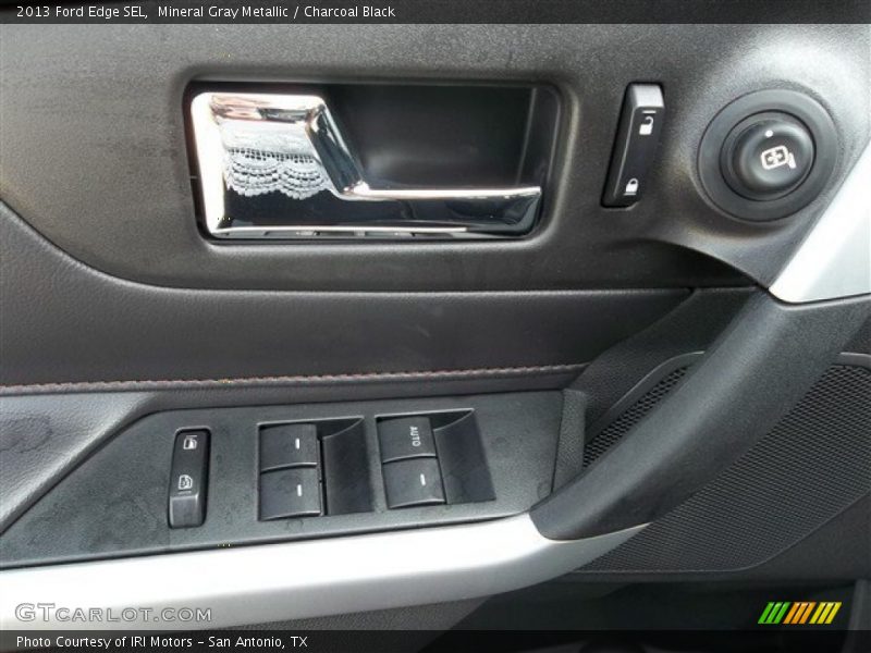 Mineral Gray Metallic / Charcoal Black 2013 Ford Edge SEL