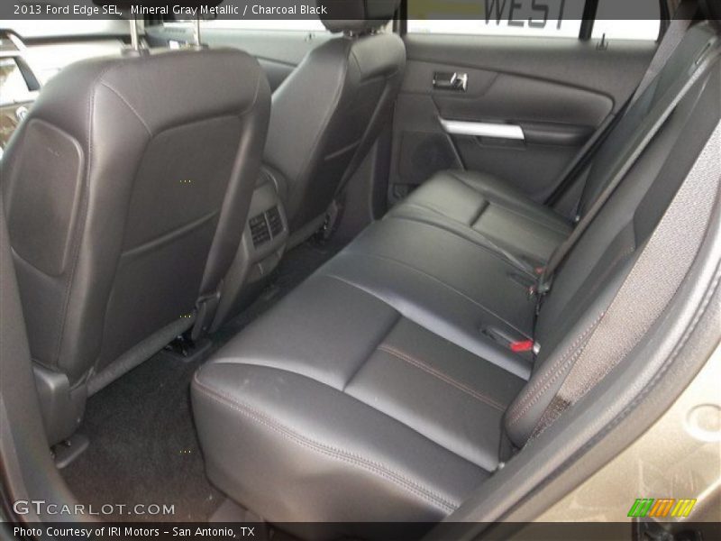 Mineral Gray Metallic / Charcoal Black 2013 Ford Edge SEL