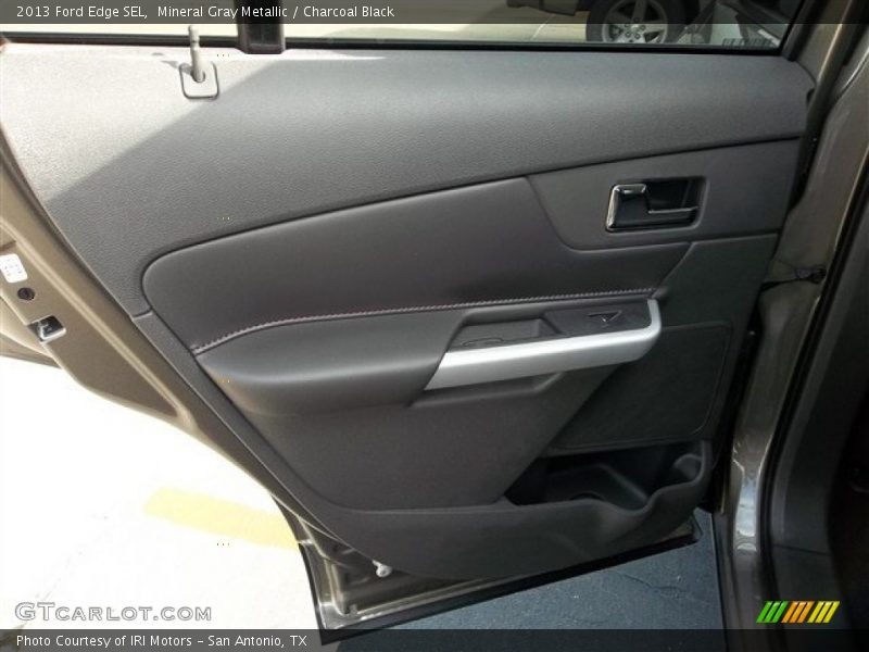 Mineral Gray Metallic / Charcoal Black 2013 Ford Edge SEL