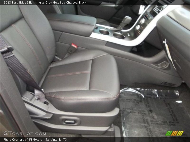 Mineral Gray Metallic / Charcoal Black 2013 Ford Edge SEL