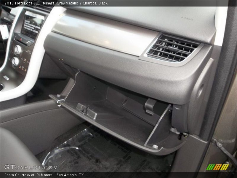 Mineral Gray Metallic / Charcoal Black 2013 Ford Edge SEL