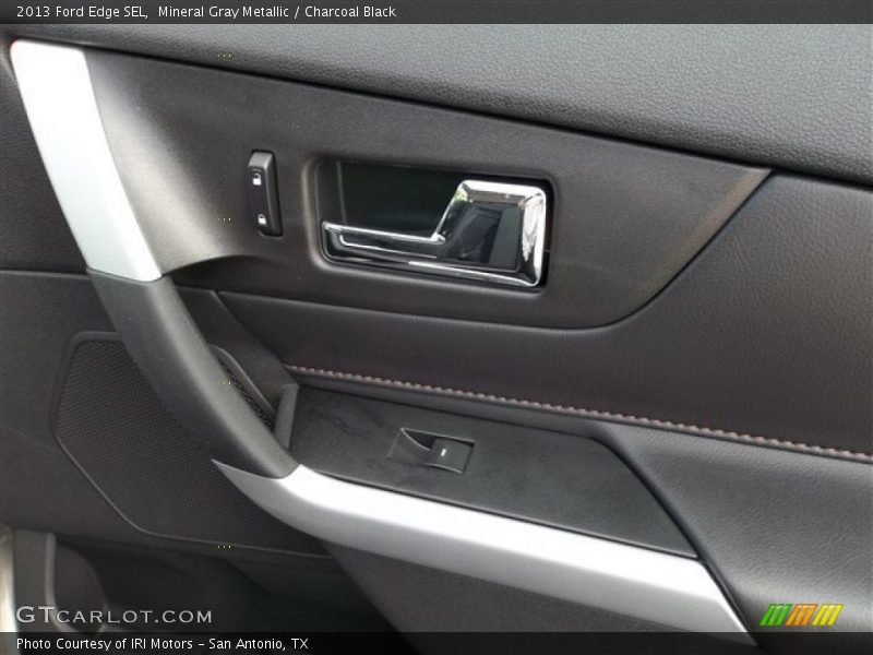 Mineral Gray Metallic / Charcoal Black 2013 Ford Edge SEL