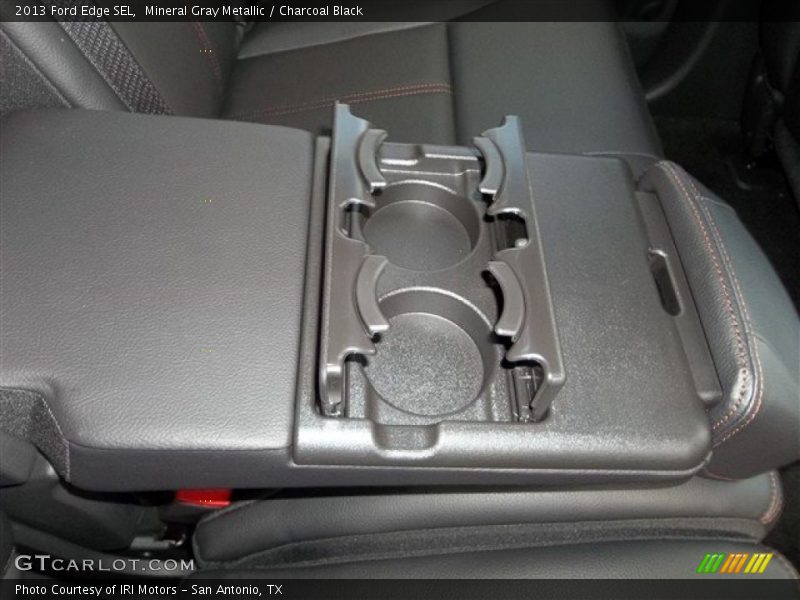 Mineral Gray Metallic / Charcoal Black 2013 Ford Edge SEL