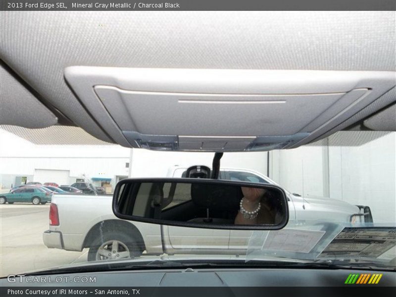 Mineral Gray Metallic / Charcoal Black 2013 Ford Edge SEL