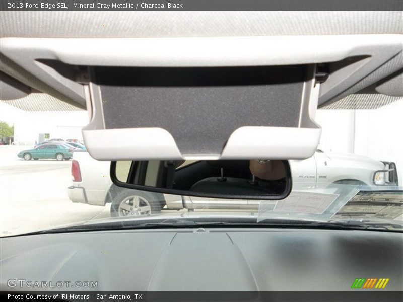 Mineral Gray Metallic / Charcoal Black 2013 Ford Edge SEL