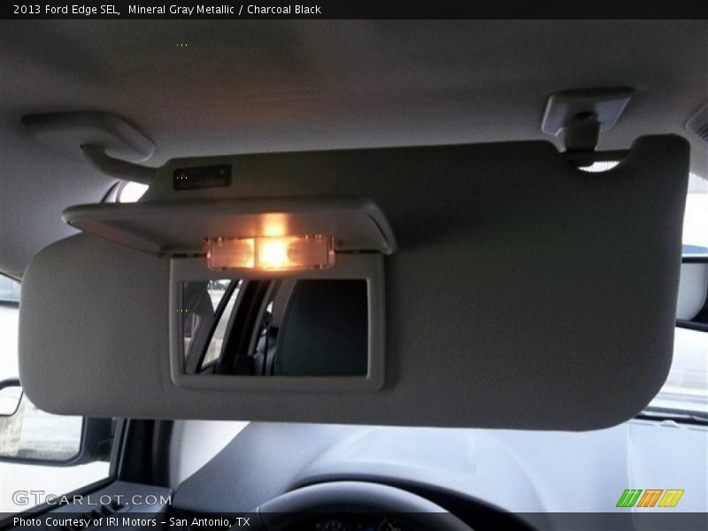 Mineral Gray Metallic / Charcoal Black 2013 Ford Edge SEL
