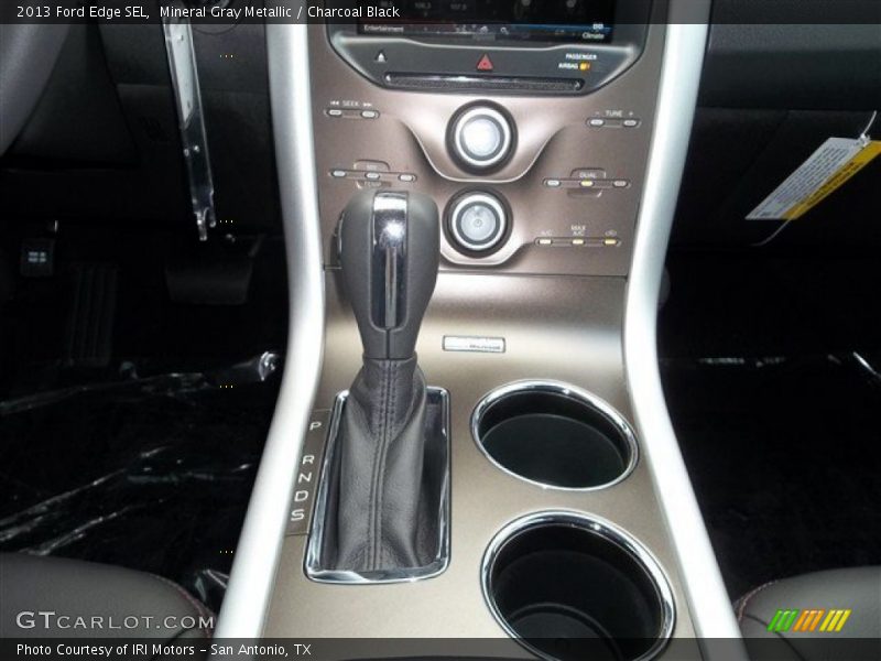 Mineral Gray Metallic / Charcoal Black 2013 Ford Edge SEL