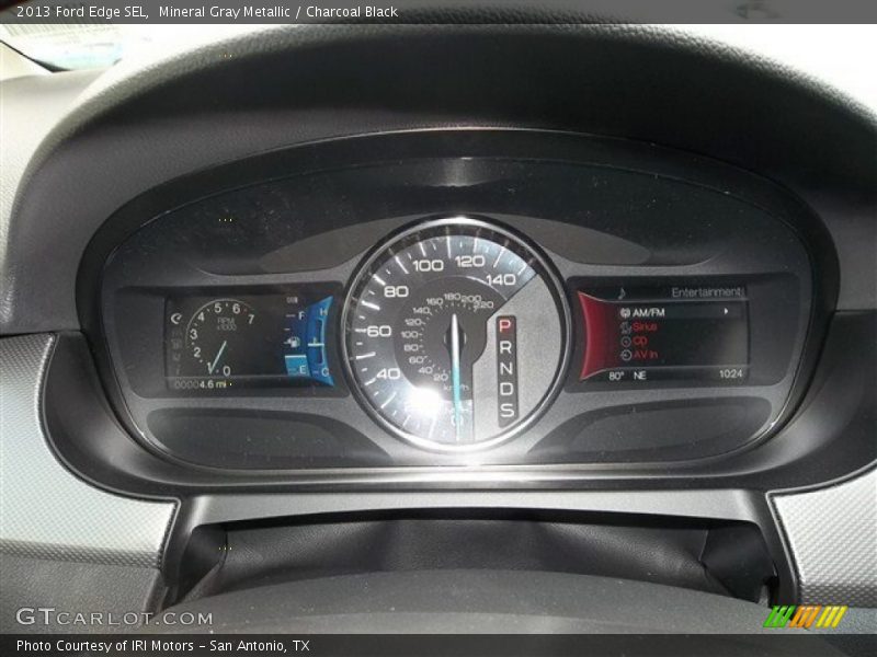 Mineral Gray Metallic / Charcoal Black 2013 Ford Edge SEL