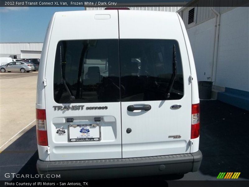 Frozen White / Dark Grey 2012 Ford Transit Connect XL Van