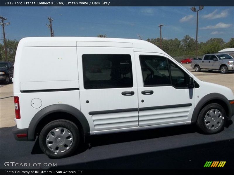 Frozen White / Dark Grey 2012 Ford Transit Connect XL Van