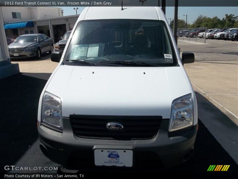 Frozen White / Dark Grey 2012 Ford Transit Connect XL Van