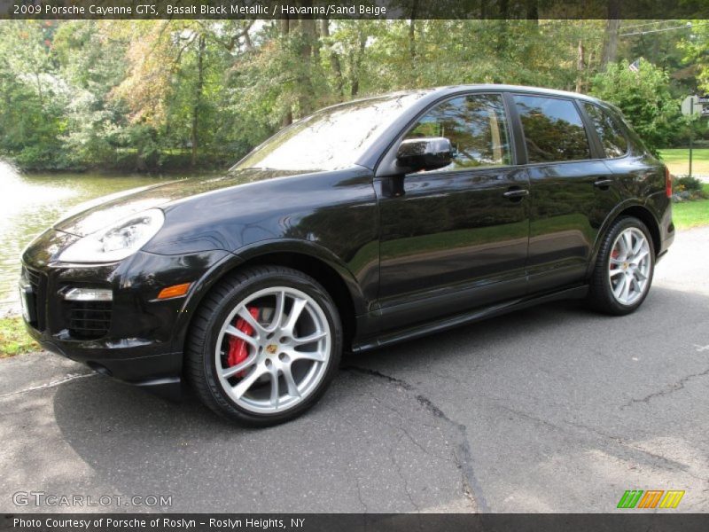 Basalt Black Metallic / Havanna/Sand Beige 2009 Porsche Cayenne GTS