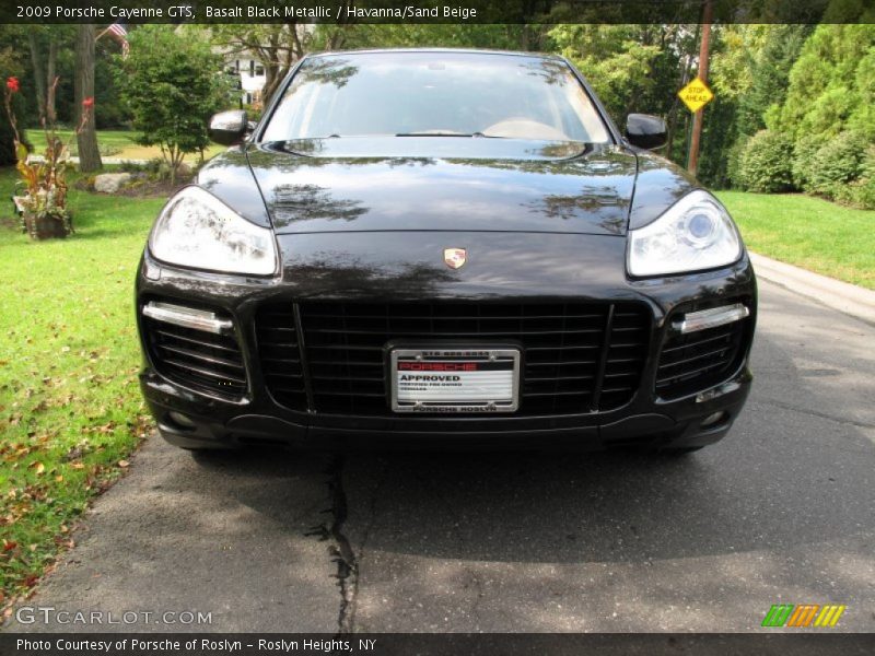 Basalt Black Metallic / Havanna/Sand Beige 2009 Porsche Cayenne GTS