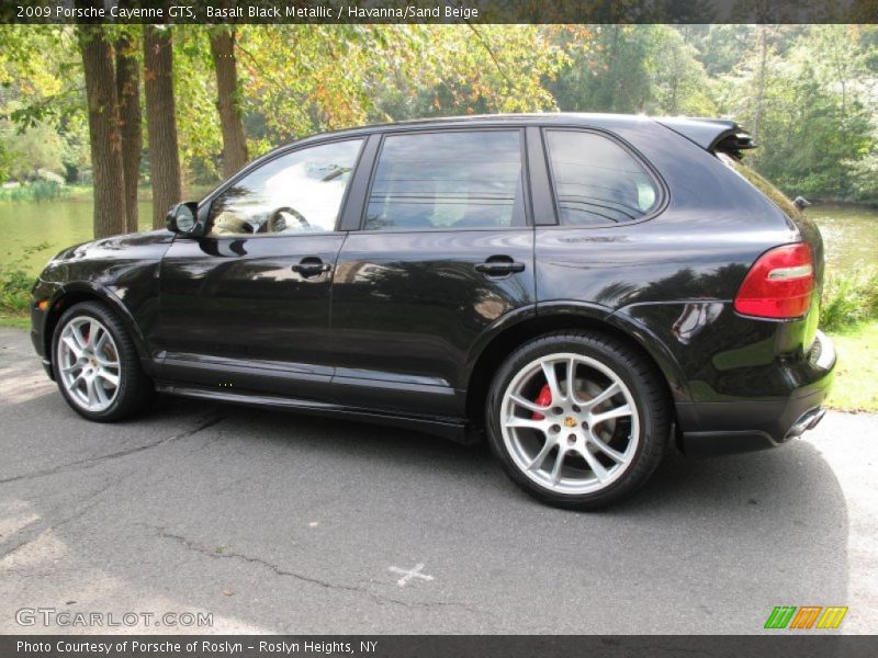 Basalt Black Metallic / Havanna/Sand Beige 2009 Porsche Cayenne GTS