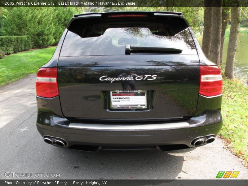 Basalt Black Metallic / Havanna/Sand Beige 2009 Porsche Cayenne GTS