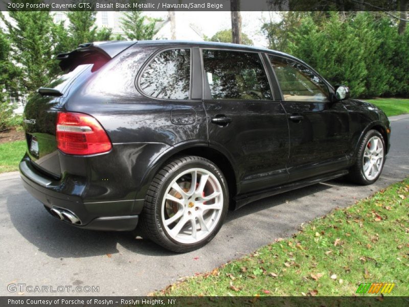 Basalt Black Metallic / Havanna/Sand Beige 2009 Porsche Cayenne GTS