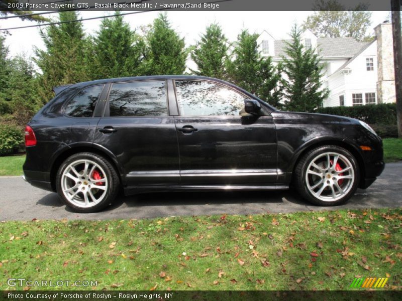 Basalt Black Metallic / Havanna/Sand Beige 2009 Porsche Cayenne GTS