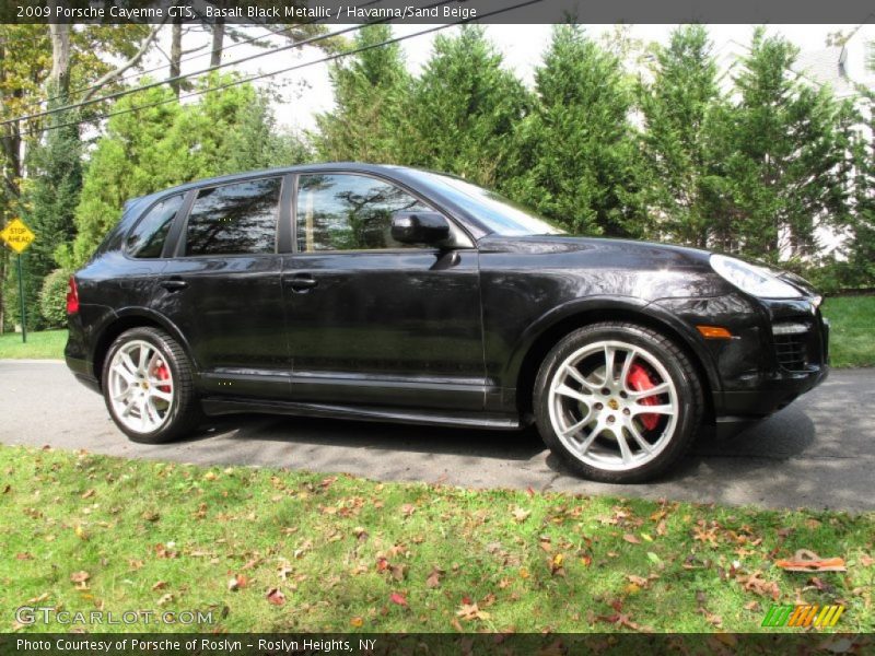 Basalt Black Metallic / Havanna/Sand Beige 2009 Porsche Cayenne GTS