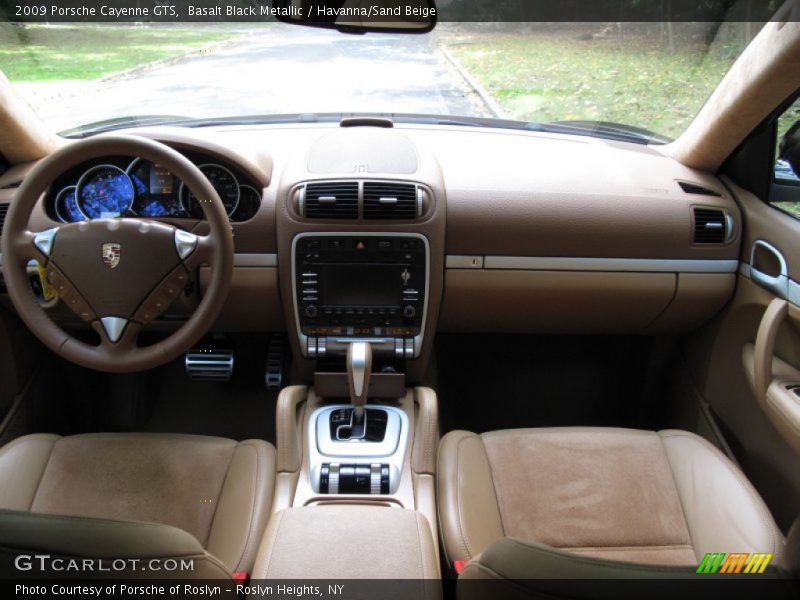 Basalt Black Metallic / Havanna/Sand Beige 2009 Porsche Cayenne GTS
