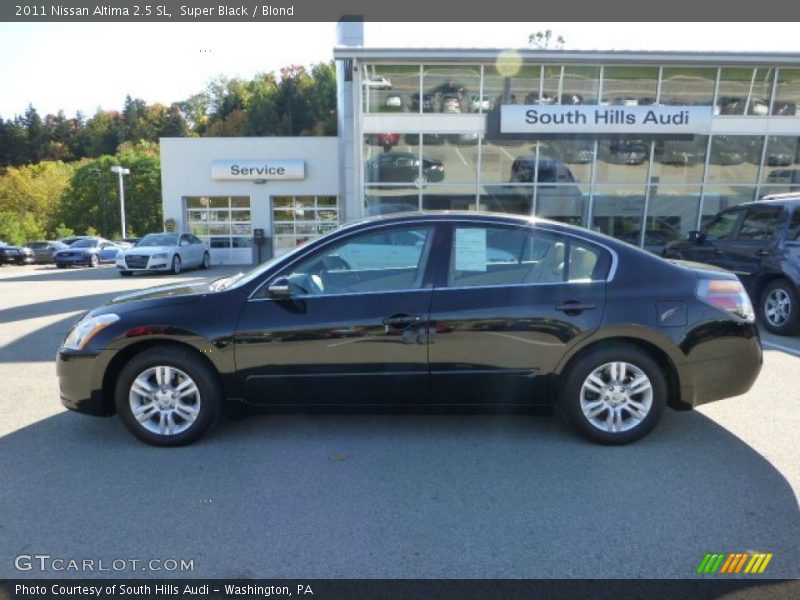 Super Black / Blond 2011 Nissan Altima 2.5 SL