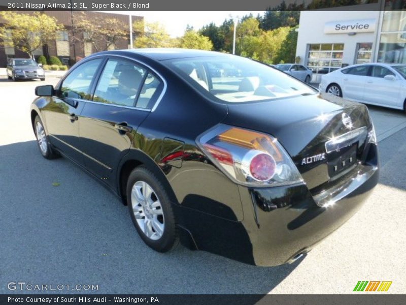 Super Black / Blond 2011 Nissan Altima 2.5 SL