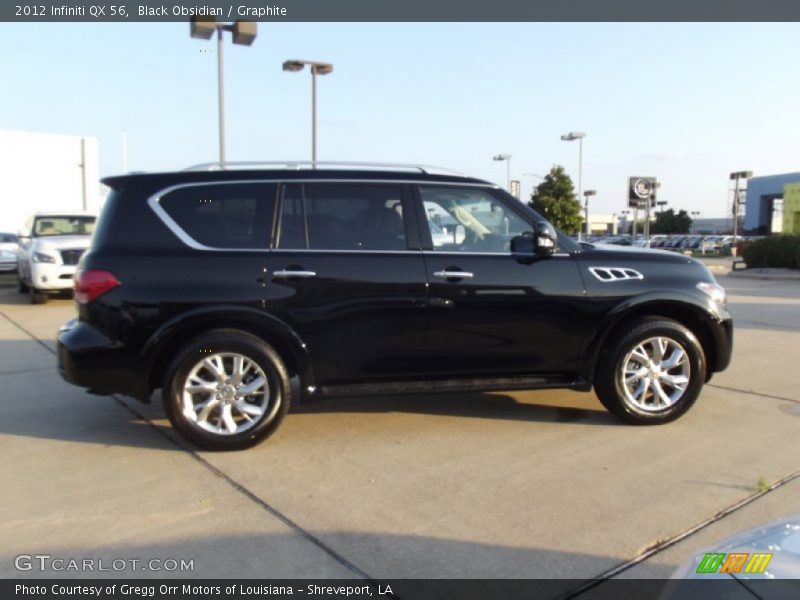 Black Obsidian / Graphite 2012 Infiniti QX 56