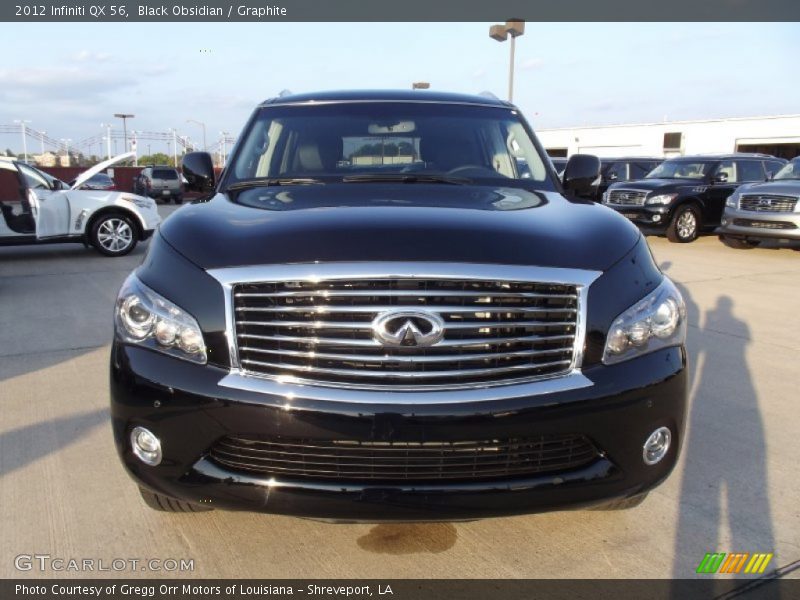 Black Obsidian / Graphite 2012 Infiniti QX 56