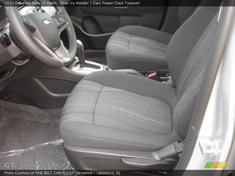 Silver Ice Metallic / Dark Pewter/Dark Titanium 2013 Chevrolet Sonic LT Hatch
