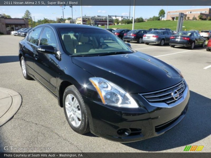 Super Black / Blond 2011 Nissan Altima 2.5 SL
