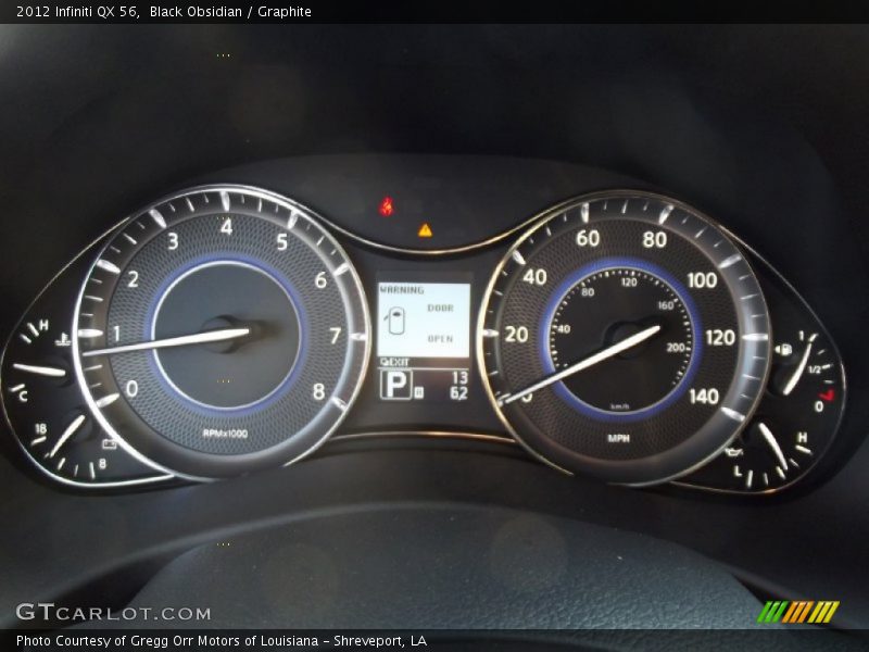 Black Obsidian / Graphite 2012 Infiniti QX 56