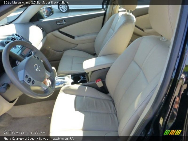 Super Black / Blond 2011 Nissan Altima 2.5 SL