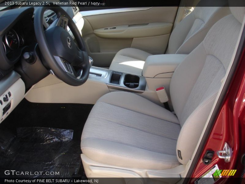 Venetian Red Pearl / Ivory 2013 Subaru Legacy 2.5i