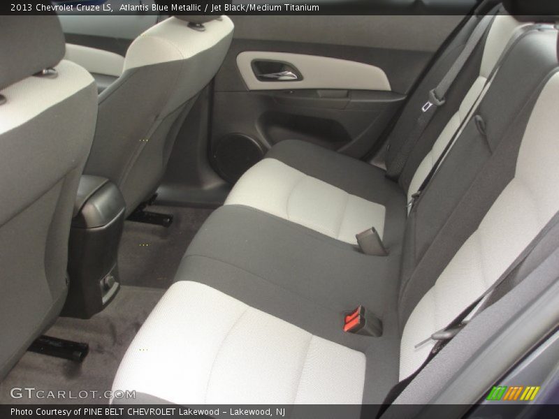 Atlantis Blue Metallic / Jet Black/Medium Titanium 2013 Chevrolet Cruze LS