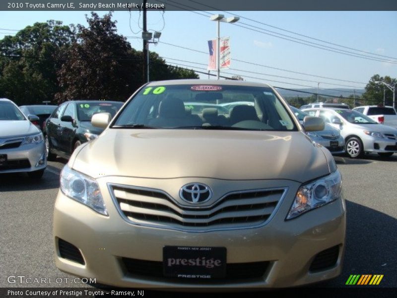Sandy Beach Metallic / Bisque 2010 Toyota Camry LE