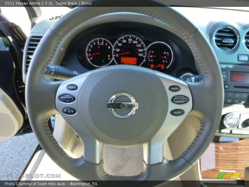 Super Black / Blond 2011 Nissan Altima 2.5 SL