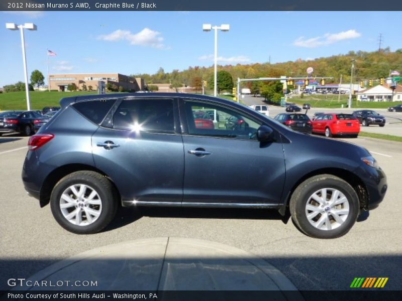 Graphite Blue / Black 2012 Nissan Murano S AWD