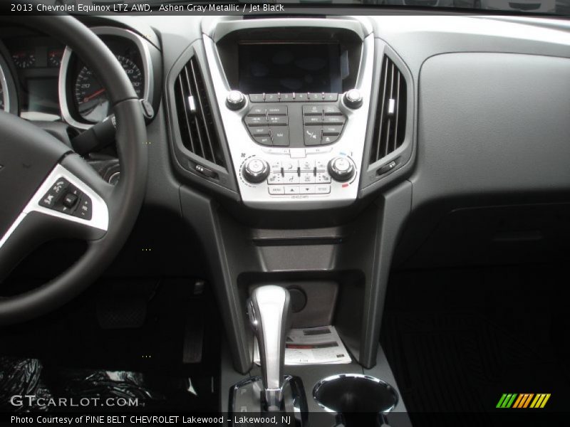 Ashen Gray Metallic / Jet Black 2013 Chevrolet Equinox LTZ AWD