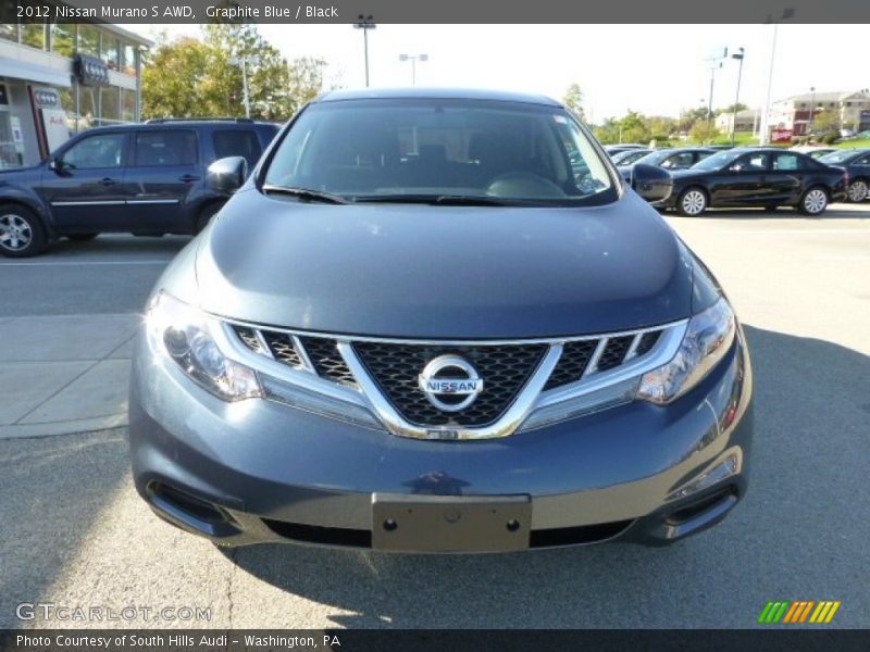 Graphite Blue / Black 2012 Nissan Murano S AWD