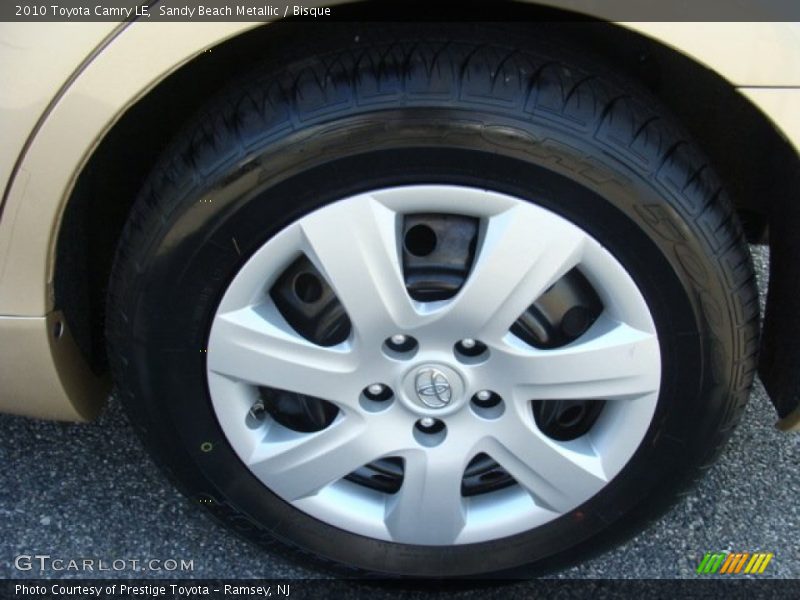 Sandy Beach Metallic / Bisque 2010 Toyota Camry LE