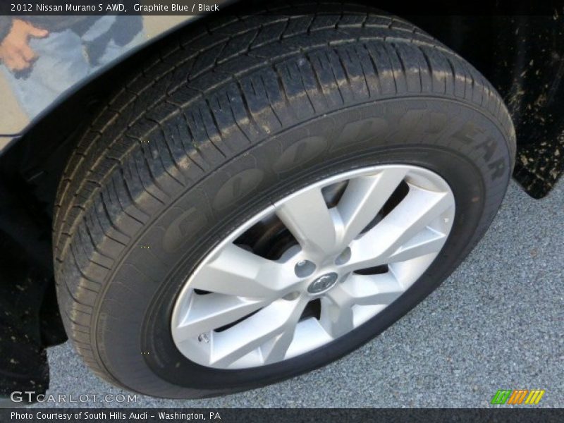 Graphite Blue / Black 2012 Nissan Murano S AWD