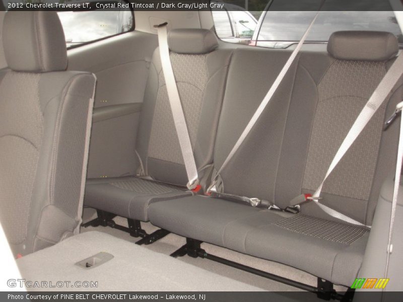 Crystal Red Tintcoat / Dark Gray/Light Gray 2012 Chevrolet Traverse LT